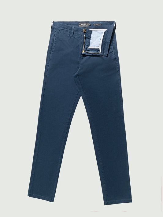 Blue Premium Skinny Twill Pants